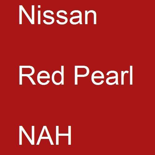 Nissan, Red Pearl, NAH.